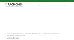 Desktop Screenshot of ipackchem.com