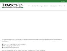 Tablet Screenshot of ipackchem.com
